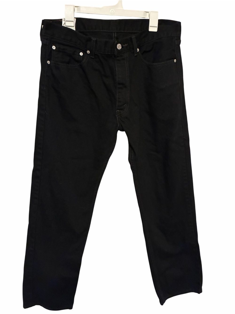 Vintage Y2K Levi’s 505 Men’s Black Jeans – 36x32 – 100% Cotton – Made in Mexico